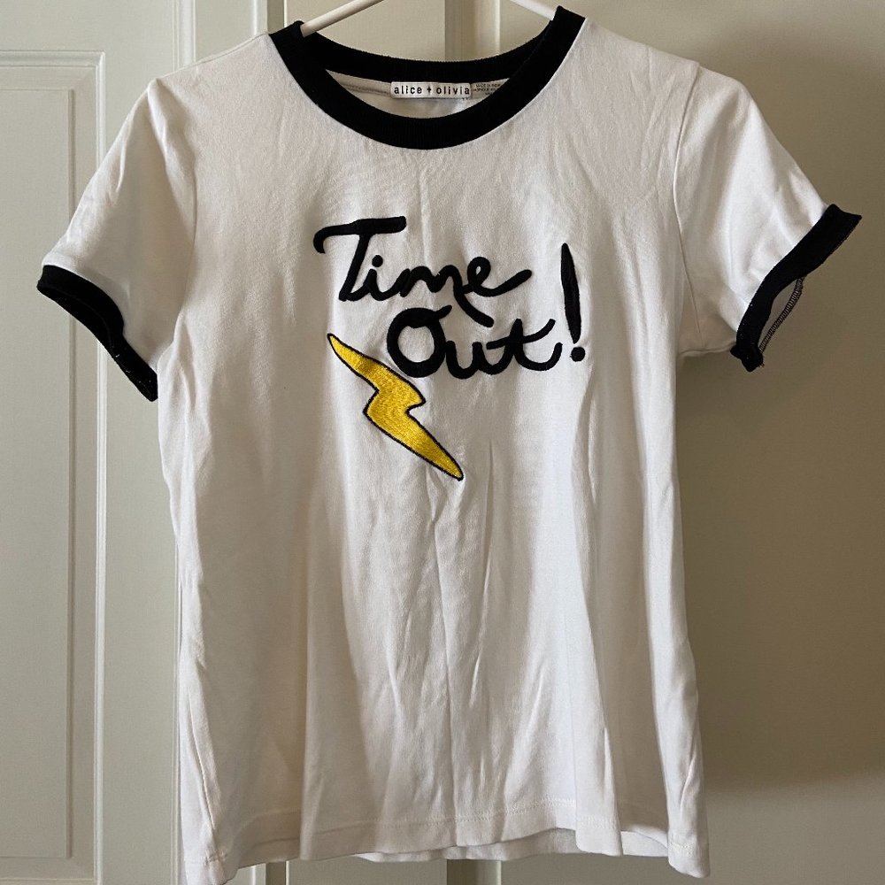 Alice + Olivia Graphic Tee